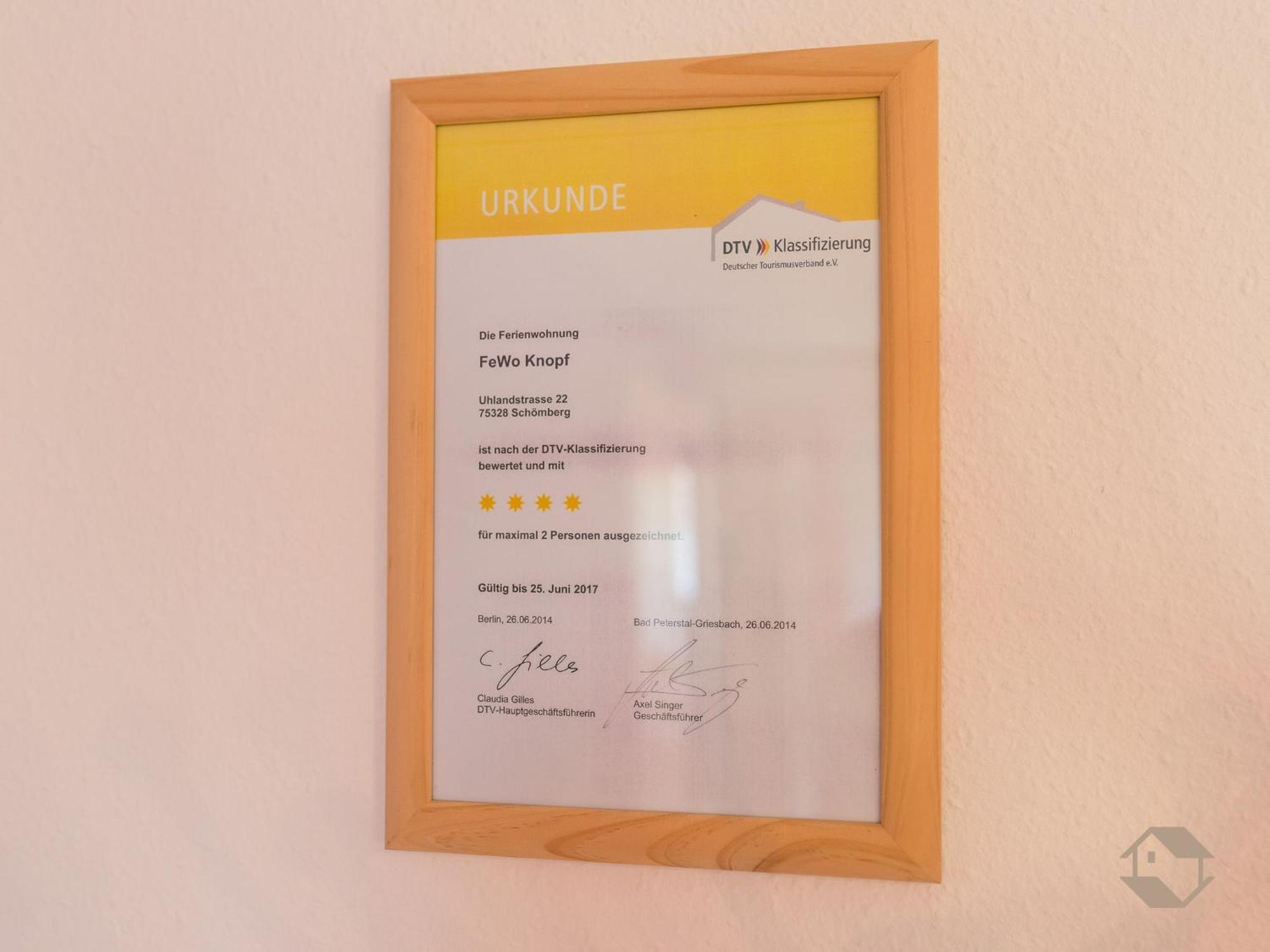 Ferienwohnung Knopf Schömberg Esterno foto